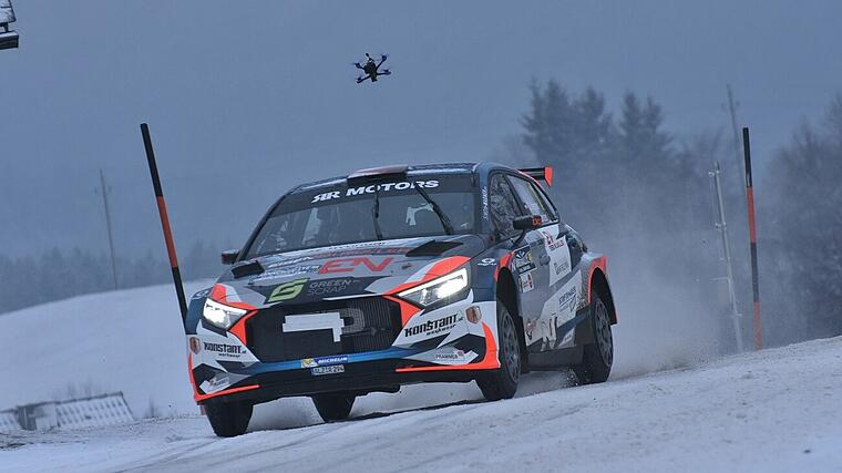 Actionreicher erster Tag bei der Jännerrallye