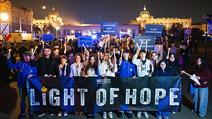 Novemberprogrome: Gedenkveranstaltung "Light of Hope 2024"