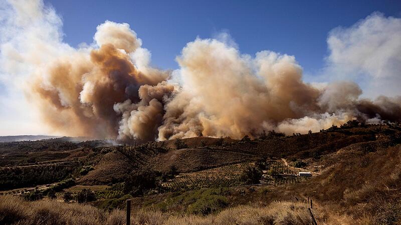 Mehr als 100 Häuser bei Waldbränden in Kalifornien zerstört