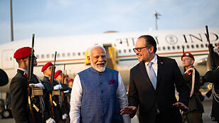 Besuch des indischen Premierministers Modi in Wien