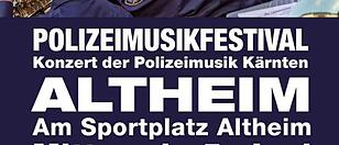 Polizeimusik: Sportplatz wird zur Konzertbühne