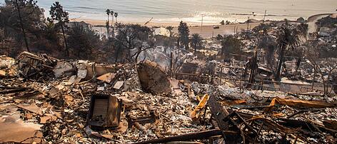 Feuerkatastrophe: Gewaltige Zerstörung in Los Angeles