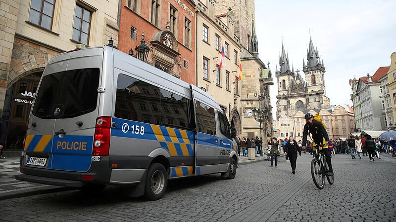Prag Tschechien Polizei