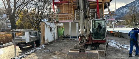 Containerlösung am Fußballplatz Bad Ischl?