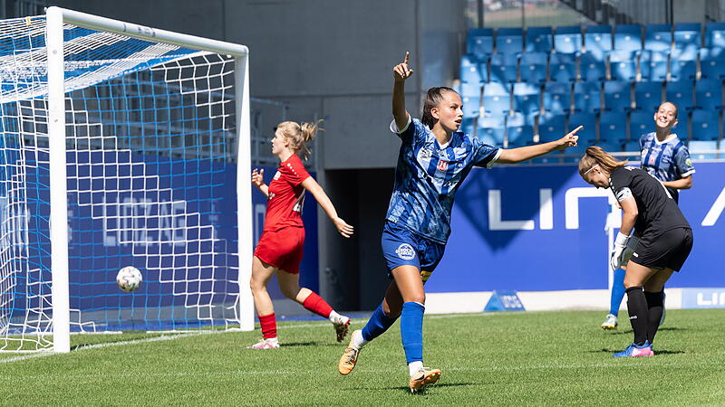 5:0 – die Frauen von Blau-Weiß Linz legten vor