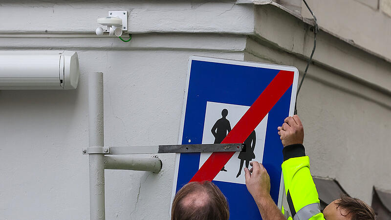 Der autofreie Hauptplatz war nur Teilzeit autofrei