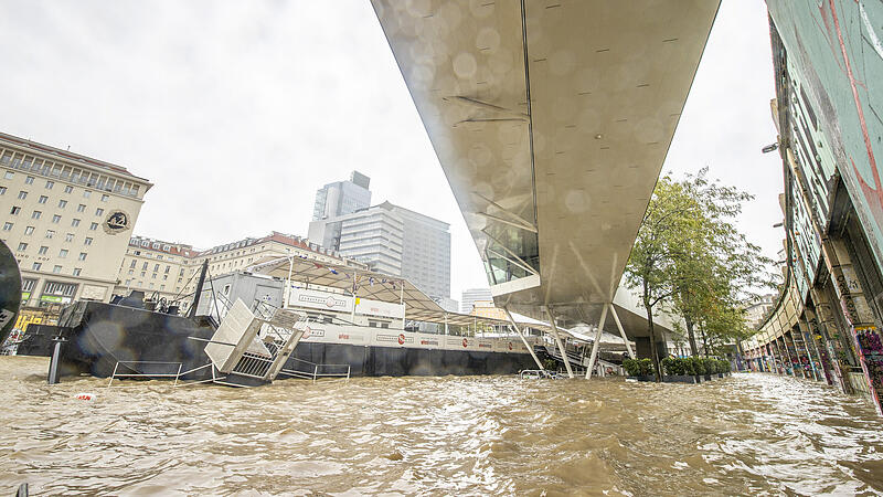 UNWETTER: SITUATION IN WIEN