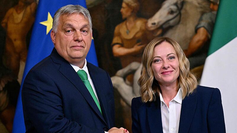 Viktor Orban, Giorgia Meloni: Unzufrieden mit Personalpaket