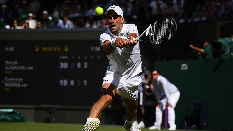 Djokovic ließ den Finaltraum von Lokalmatador Norrie platzen