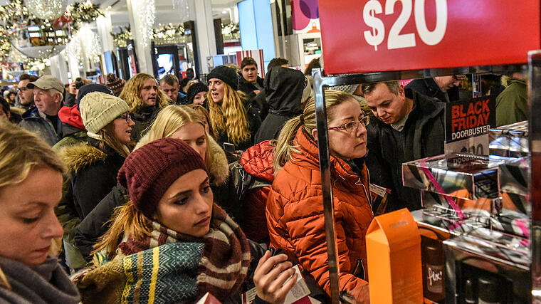 Black Friday: Die besten Bilder vom globalen Kaufrausch