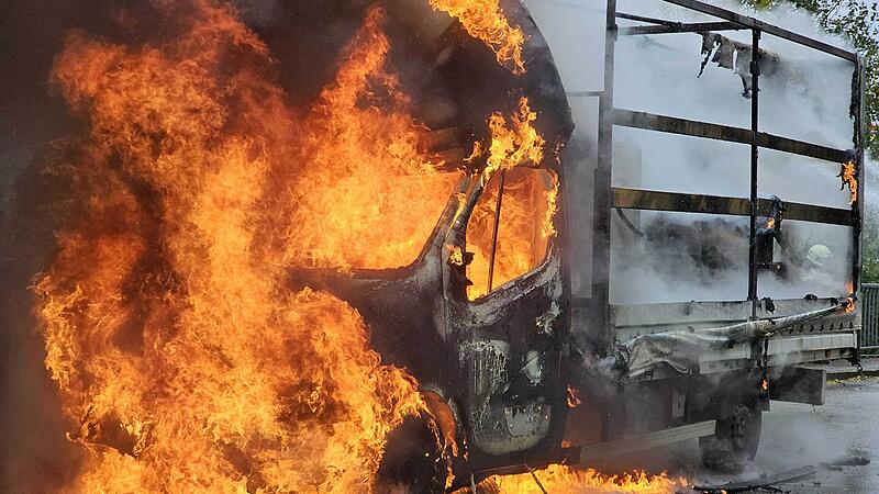 Brand Lkw Laakirchen