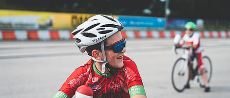 Radfahrer Tobias Gerauer, Team Alpha