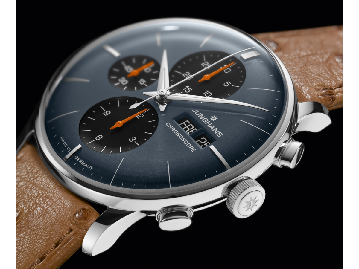 Uhrenfabrik Junghans Die neue Meister Chronoscope berzeugt