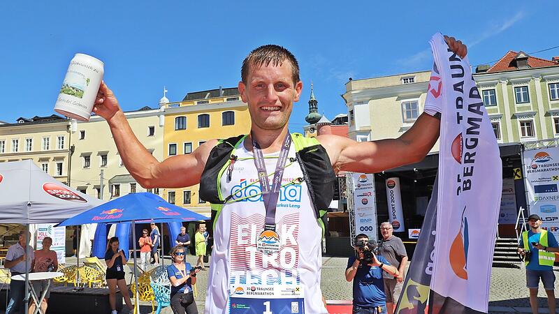 Ein Bergmarathon rund um den Traunsee, der sich gewaschen hat