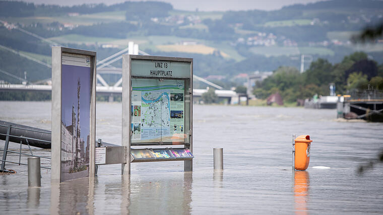 So ist die Hochwasserlage in Oberösterreich