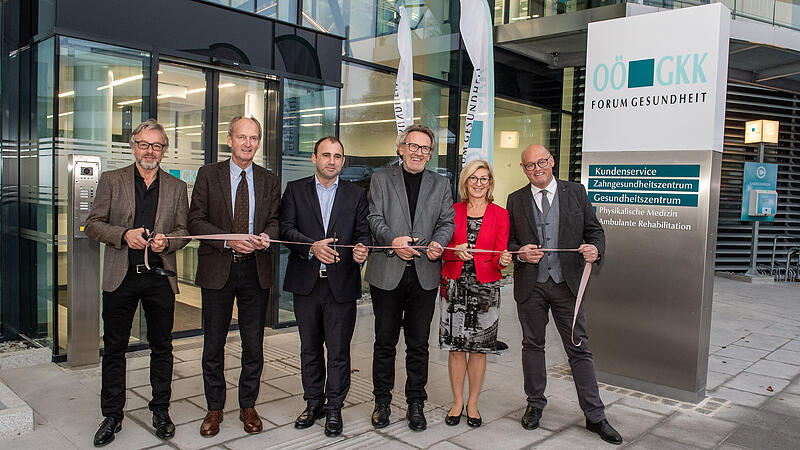 Gesundheitszentrum der Krankenkasse Vöcklabruck wurde feierlich eröffnet