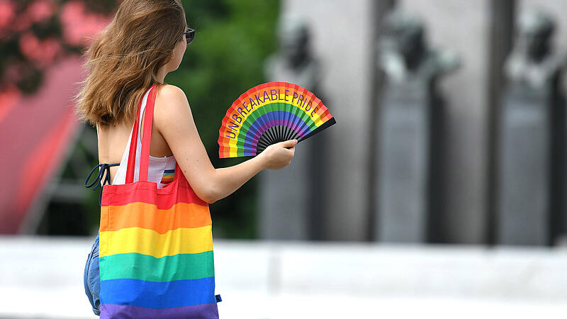 Regenbogenparade 2019 auf dem Ring in Wien